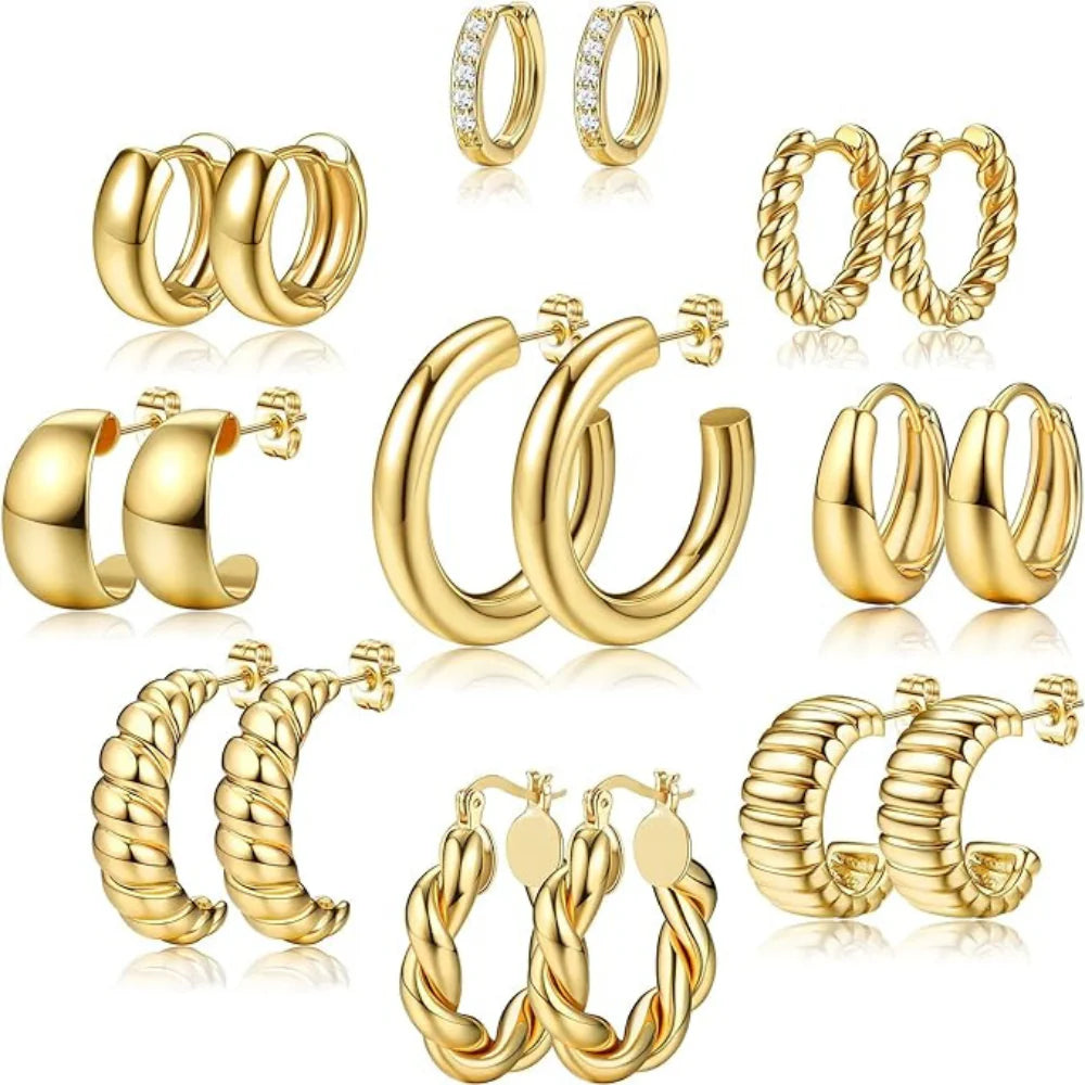 Pairs Ohrringe Gold