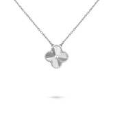 Halskette Vierblättriger Klee Lavish - Silber